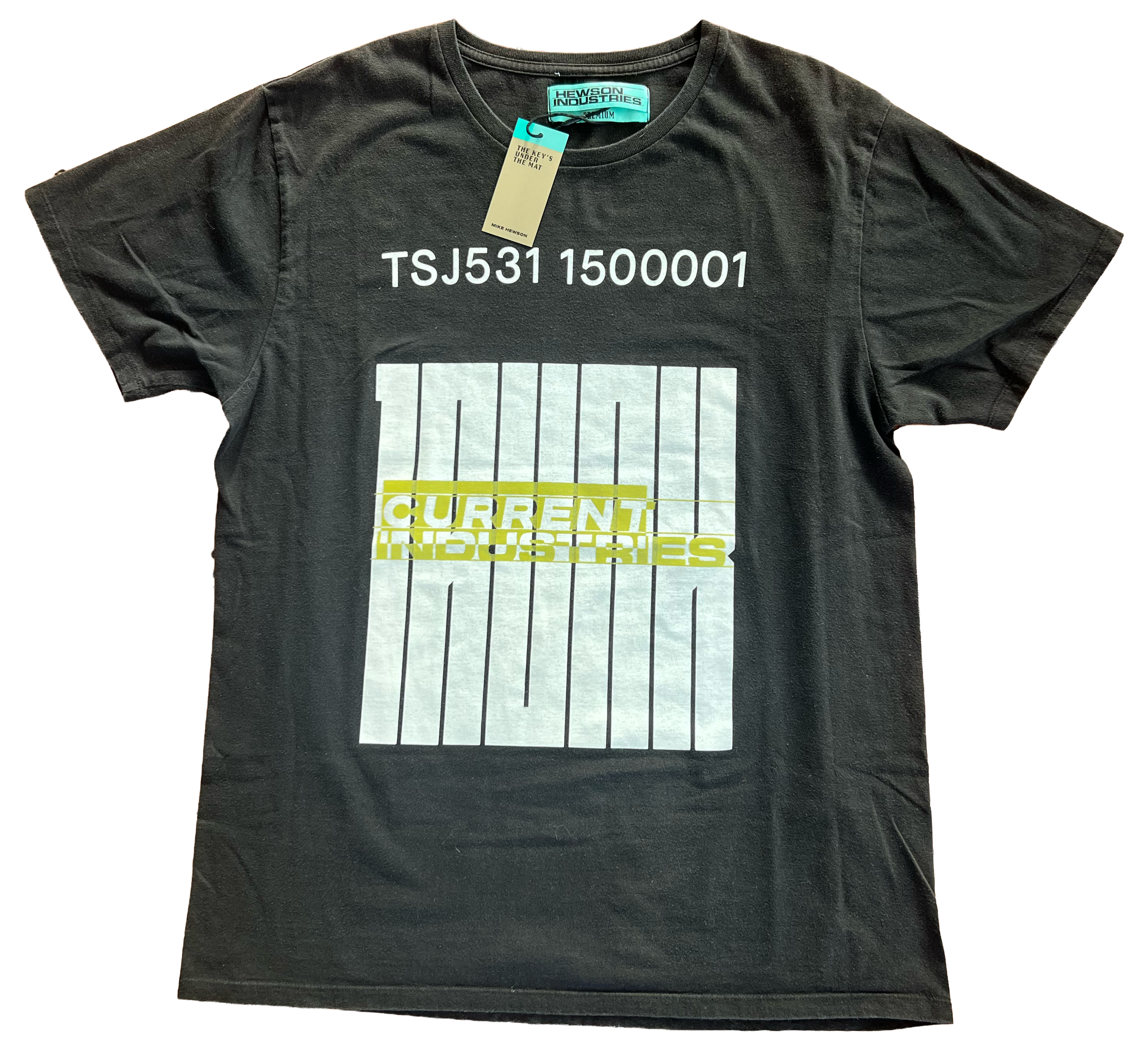 Current Industries tee — Mike Hewson edition